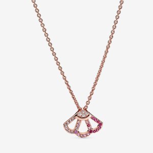 (kuva) PANDORA Pink Fan Collier -kaulakoru - 388146C01