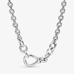 (kuva) PANDORA Chunky Infinity Knot -kaulaketju - 398902C00