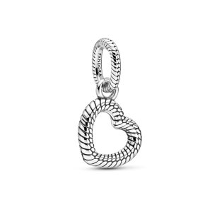 (kuva) PANDORA Käärmeenketju-kuvio Sydänriipus - 399094C00