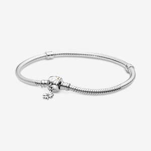 (kuva) Pandora Moments Päivänkakkara-Kahva KäärmeenKetju Rannekoru - 598776C01