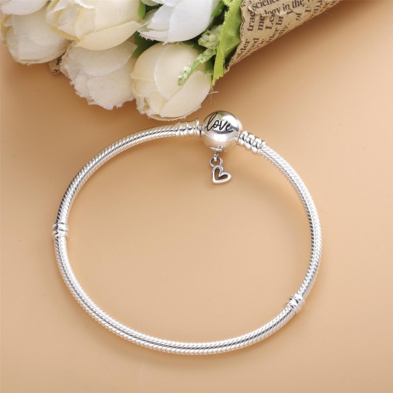 (kuva) Pandora Moments Infinity Sydänsolkku Rannekoru - 598891C00 - Näytä 4