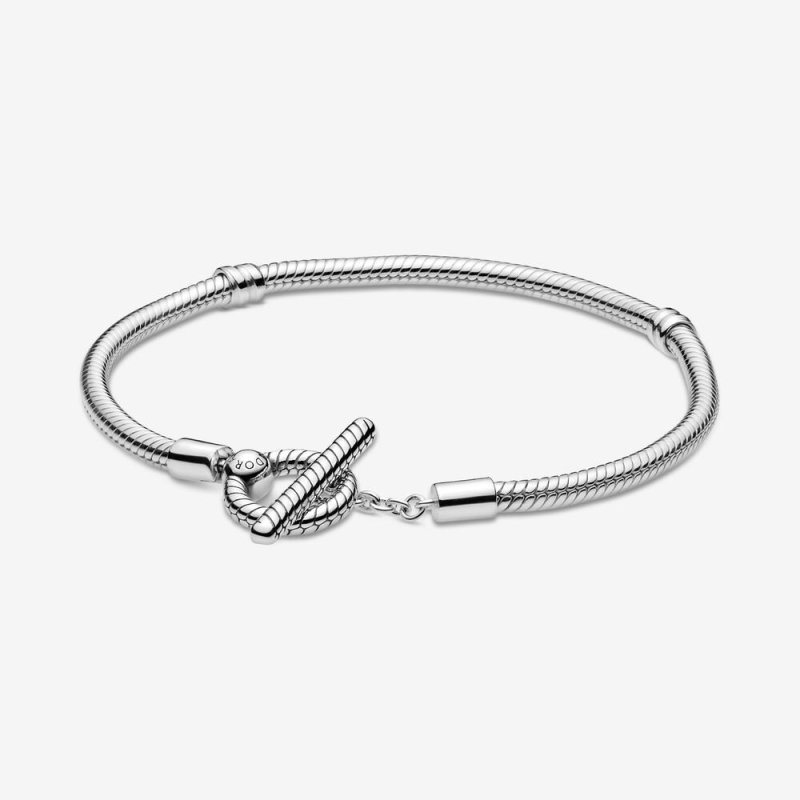 (kuva) Pandora Moments T-palkkaketju Käärmeen Rannerengas - 599082C00