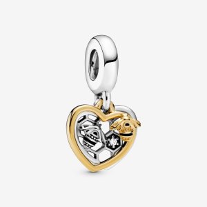 (kuva) PANDORA Sydämet ja mehiläiset Riputus Charm - 768838C01