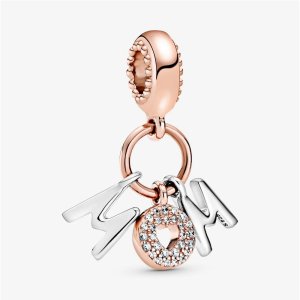(kuva) PANDORA Äiti-kirjaimet Ripustin Charm - 788828C01