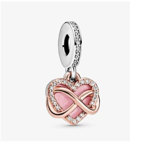 (kuva) PANDORA Sparkling Infinity Family Forever and Always -ripustin (788878C01)
