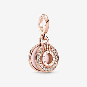 (kuva) PANDORA Sparkling Pavé Crown O -riipukoru - 789055C01