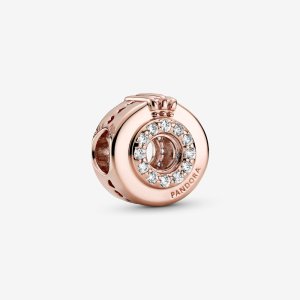 (kuva) PANDORA Open Center Pavé Crown O -riipale - 789059C01