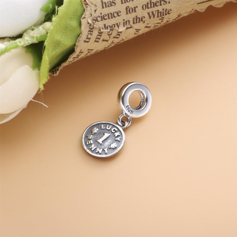 (kuva) Pandora Lucky Penny Pendant Charm - 791298 - Näytä 2