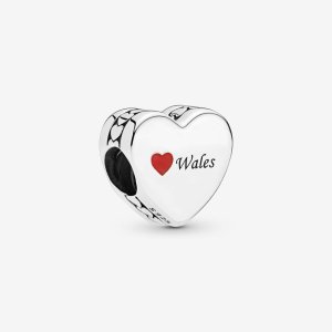 (kuva) PANDORA Wales Rakkaus Sydän Charm - 792015_E008