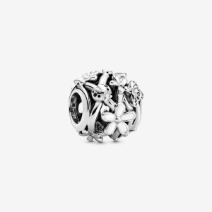 (kuva) PANDORA Openwork Valkoinen Kaunokki Kukka Helmi - 798772C01