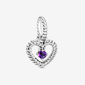 (kuva) PANDORA Purppura Helmenkorvaholkki - 798854C03