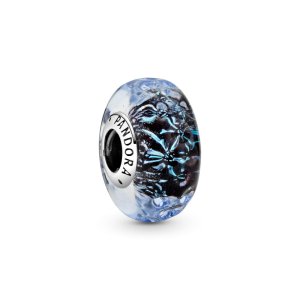 (kuva) PANDORA Aaltoileva Tummansininen Murano-lasi Ocean - Charm - 798938C00