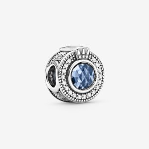 (kuva) PANDORA Sparkling Blue Crown O -riipus - 799058C01