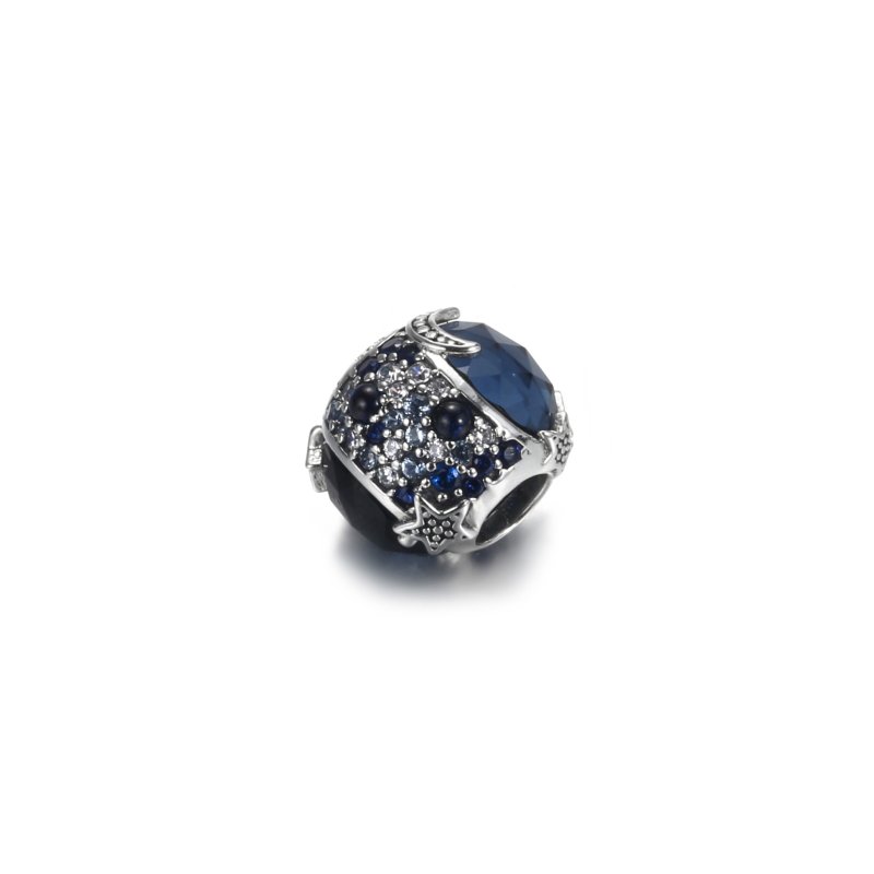 (kuva) PANDORA Taivaansininen Kimaltavat Tähdet - Charm - 799209C01 - Näytä 3