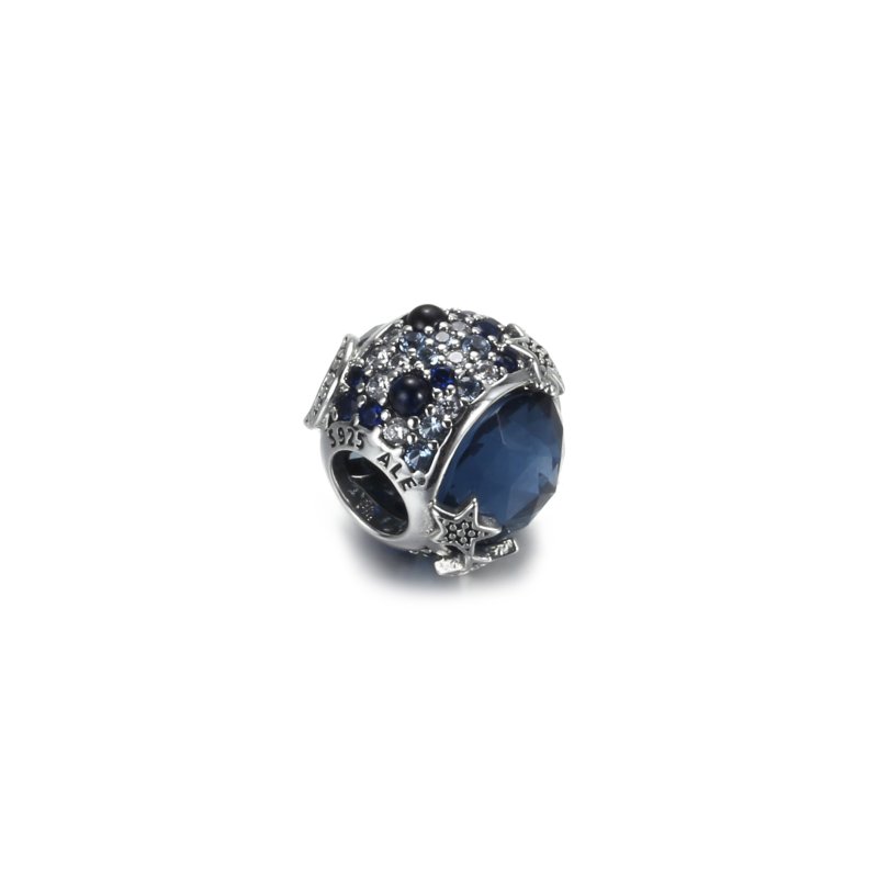 (kuva) PANDORA Taivaansininen Kimaltavat Tähdet - Charm - 799209C01 - Näytä 4