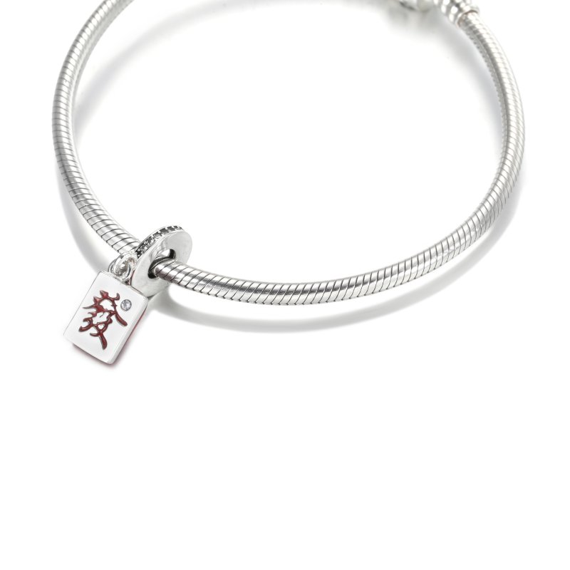 (kuva) PANDORA Mahjong Helmi Charm - 799277C01 - Näytä 5
