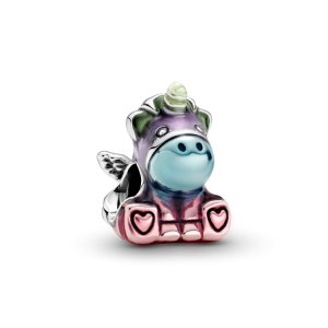 (kuva) PANDORA Värikäs sateenkaari Unicorn Bruno -lampi - 799353C01