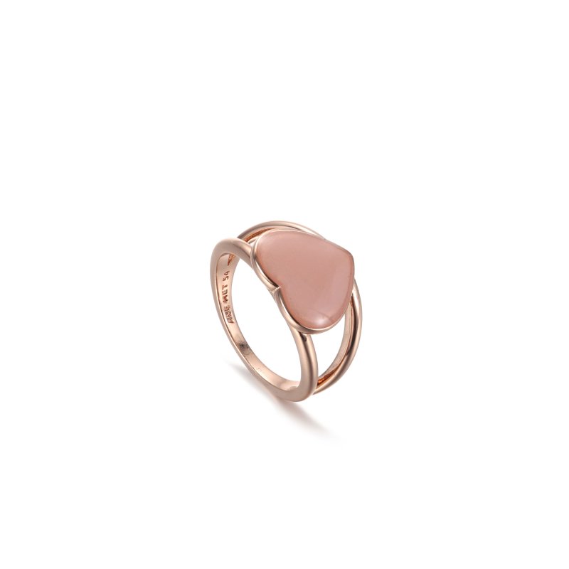 (kuva) PANDORA Pink Swirl Heart Statement Ring - 189263C01 - Näytä 6