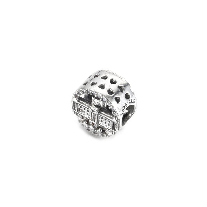 (kuva) PANDORA Kirkas Buckingham Palacen Charm - 799382C01 - Näytä 2
