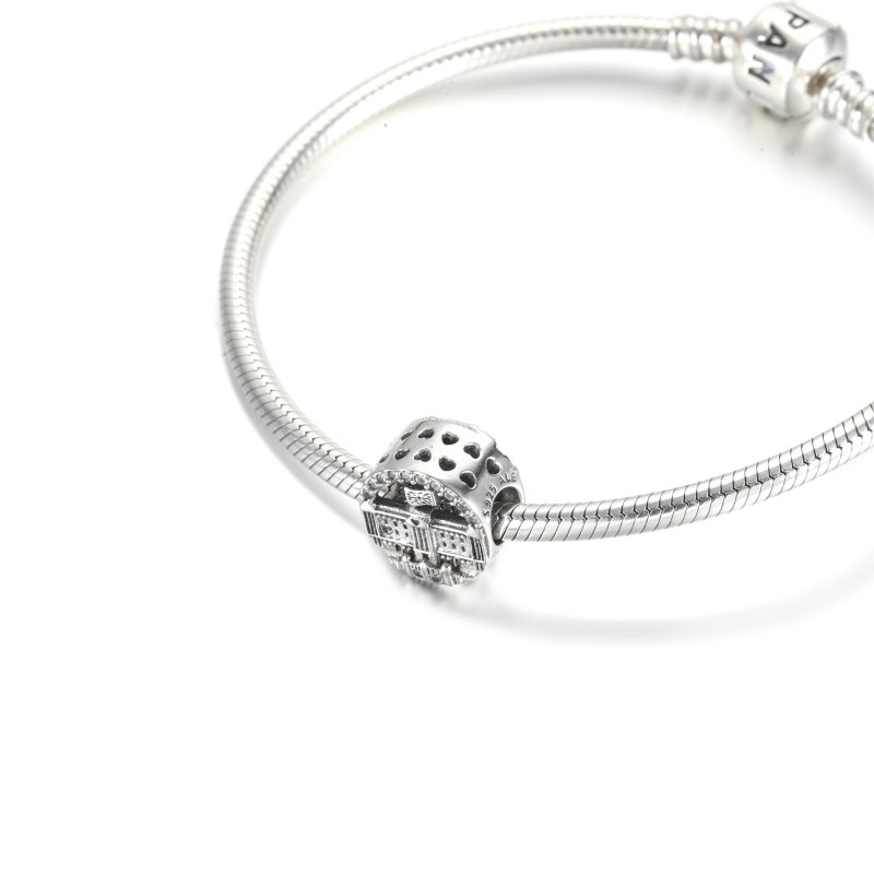 (kuva) PANDORA Kirkas Buckingham Palacen Charm - 799382C01 - Näytä 5