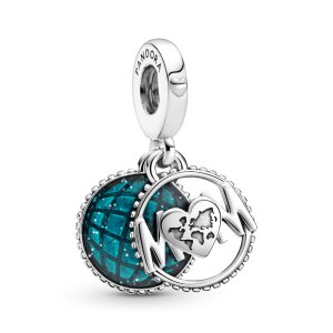 (kuva) PANDORA Glitter Globe Mom -riipusharmoni - 799368C01