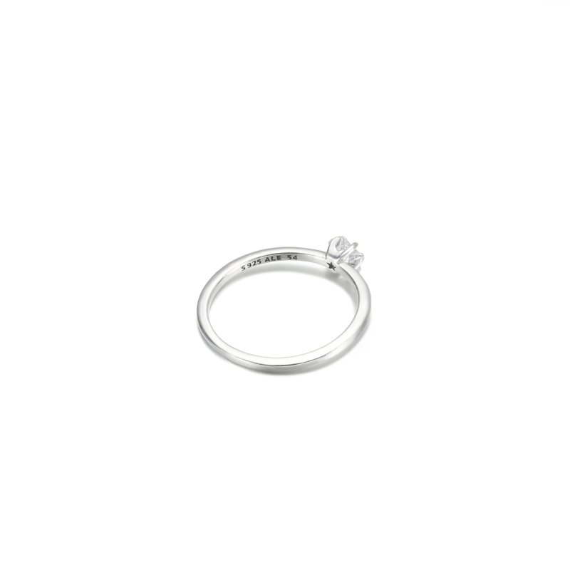(kuva) PANDORA Celestial Sparkling Star Solitaire Ring - 190026C01 - Näytä 4