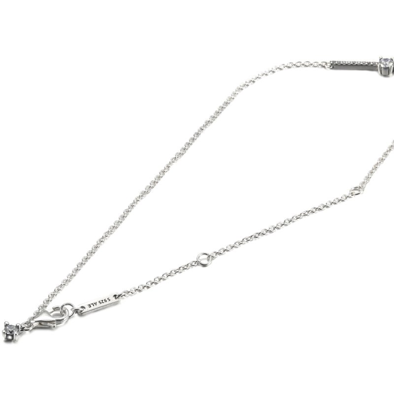 (kuva) PANDORA Sparkling Pavé Collier Bars -kaulakoru - 390059C01 - Näytä 5