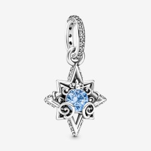 (kuva) PANDORA Disney Tuhkimo Sininen Tähti Rannekaulakoru - 399560C01