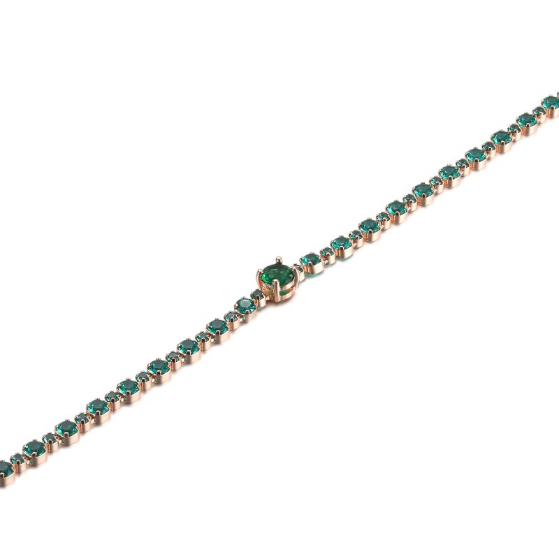 (kuva) PANDORA Sparkling Pavé Tennis-ranneke - 580044C01 - Näytä 5