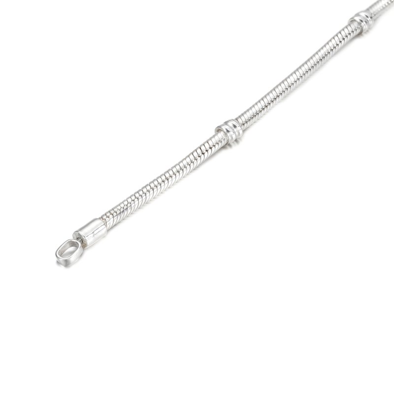 (kuva) Pandora Moments Heart Closure Snake Chain -ranneke - 599539C00 - Näytä 5