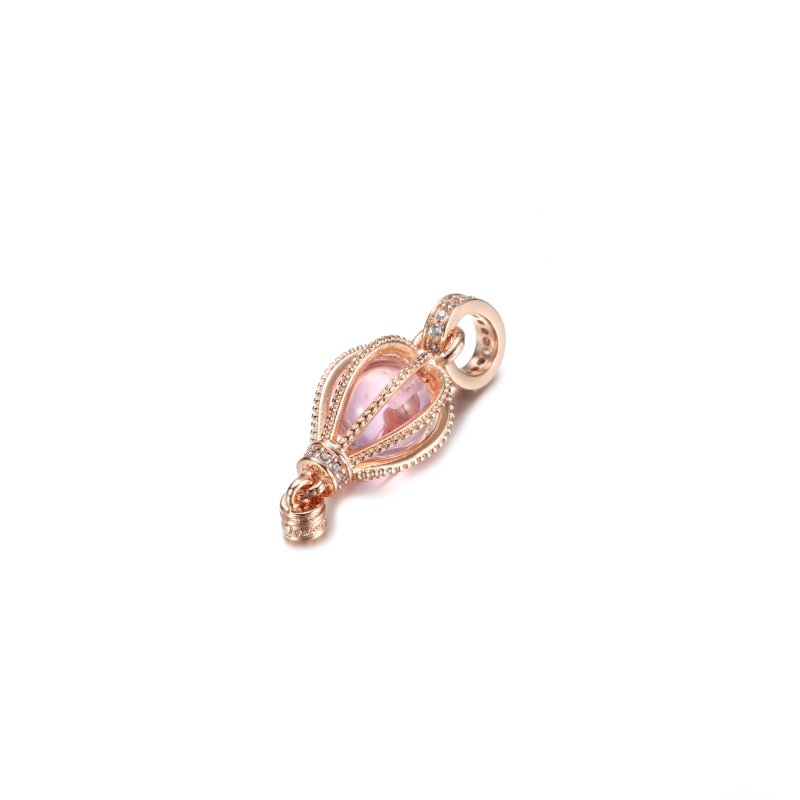 (kuva) PANDORA Kimalleva Pinkki Kuuma-ilmapallo Riputus Charm - 789434C01 - Näytä 2