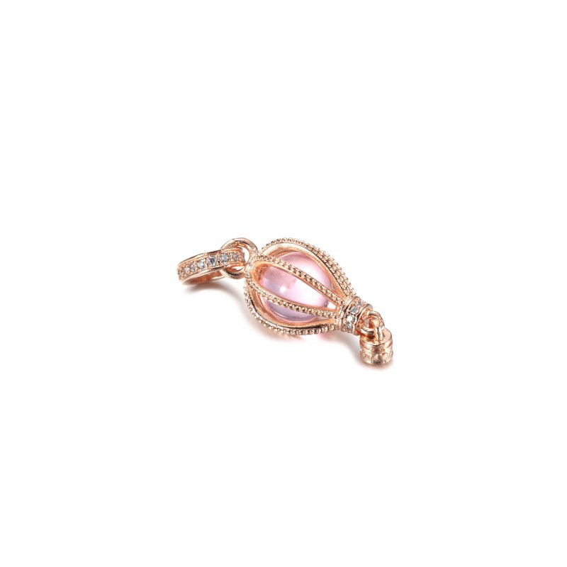 (kuva) PANDORA Kimalleva Pinkki Kuuma-ilmapallo Riputus Charm - 789434C01 - Näytä 3