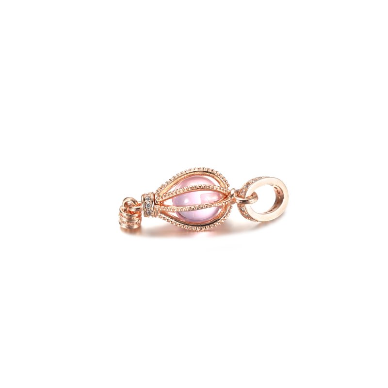 (kuva) PANDORA Kimalleva Pinkki Kuuma-ilmapallo Riputus Charm - 789434C01 - Näytä 4