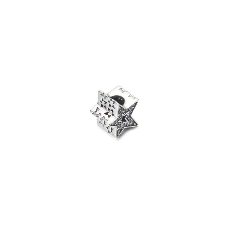 (kuva) PANDORA Sparkling Asymmetric Star Charm - 790016C01 - Näytä 3