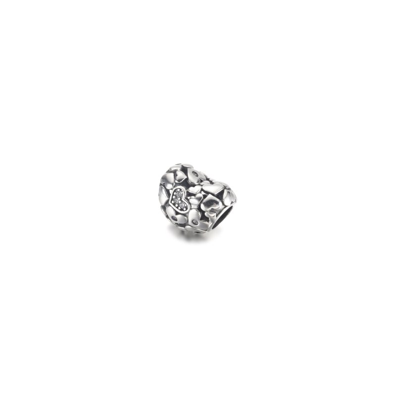 (kuva) PANDORA Sparkling Openwork Heart Charm - 791061C01 - Näytä 2