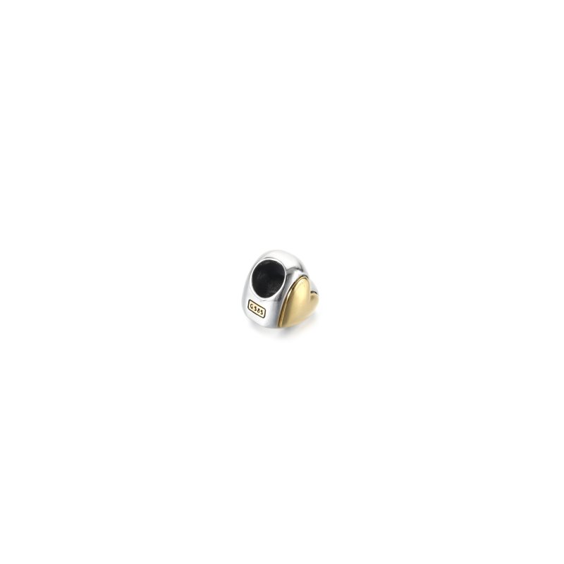 (kuva) PANDORA Kupurainen Kultainen Sydän Charm - 799415C00 - Näytä 4
