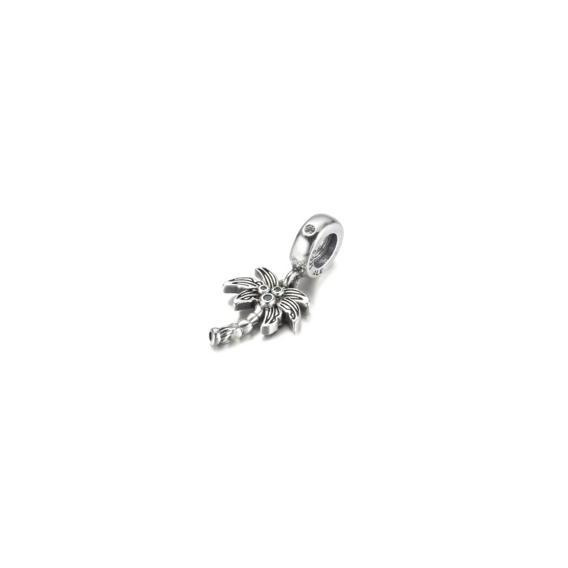 (kuva) PANDORA Palm Tree & Coconuts Dangle Charm - 799438C01 - Näytä 2