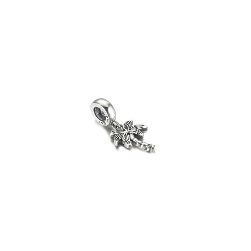(kuva) PANDORA Palm Tree & Coconuts Dangle Charm - 799438C01 - Näytä 3
