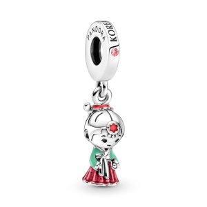 (kuva) PANDORA Korean Doll Hanbok Dangle Charm - 799499C01