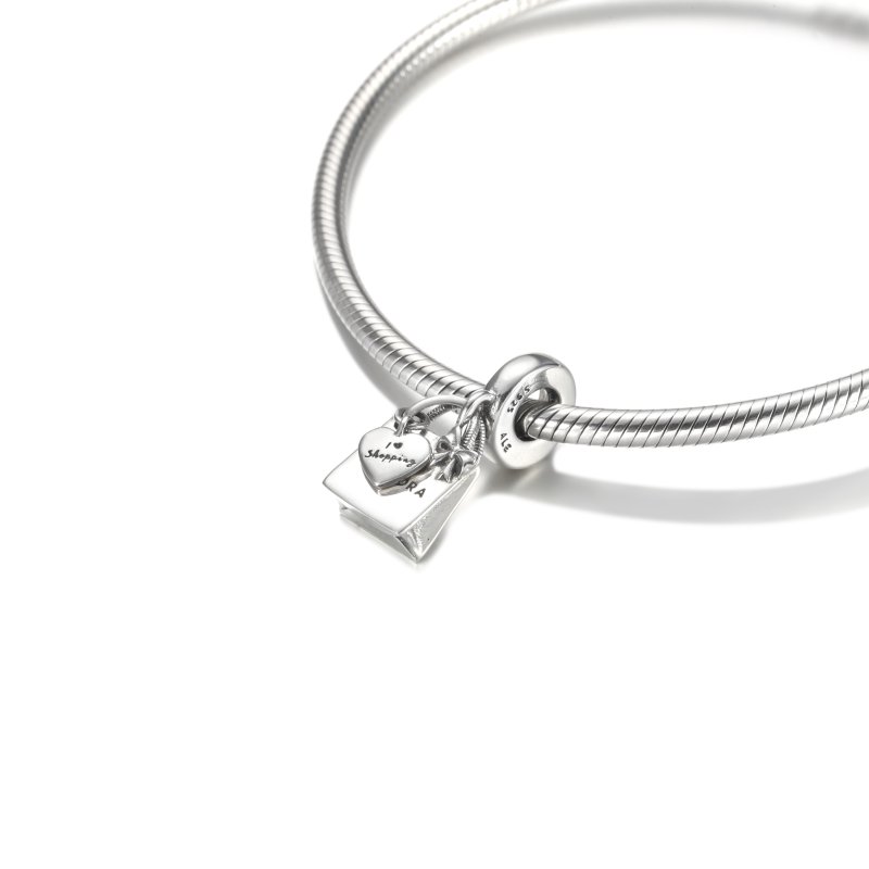 (kuva) Pandora Shopping Bag Dangle Charm - 799536C00 - Näytä 5