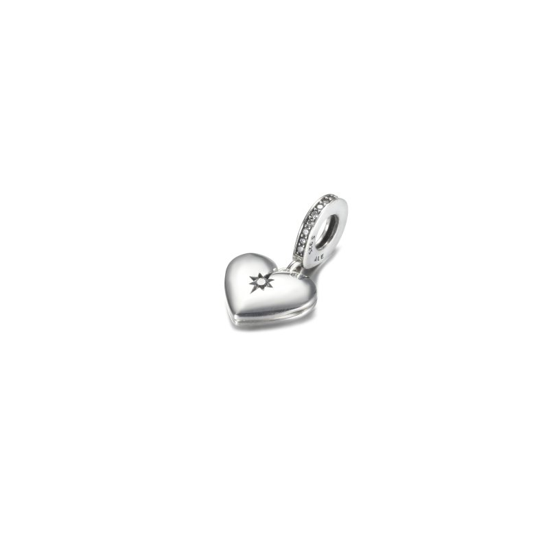 (kuva) PANDORA Avautuva Sydänlokeron Ripustin Charm - 799537C01 - Näytä 2