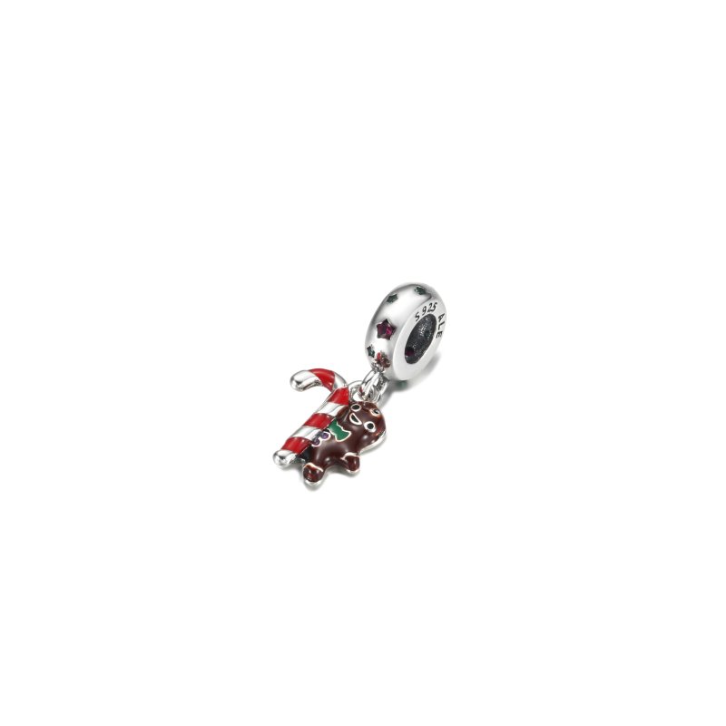 (kuva) PANDORA Piparkakkumies Ripustuskoru - 799637C01 - Näytä 2