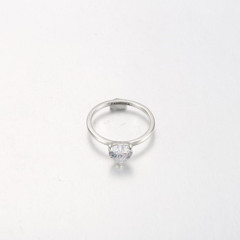(kuva) PANDORA Sparkling Heart Solitaire Ring - 191165C01 - Näytä 10