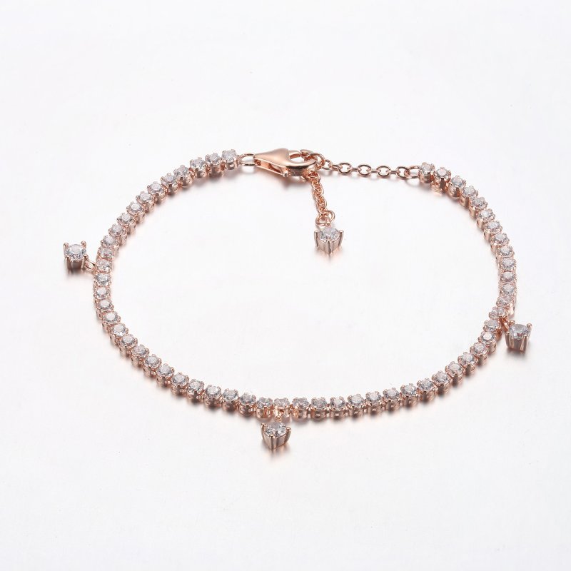 (kuva) PANDORA Sparkling Drops -tenniskoru - 582401C01 - Näytä 5