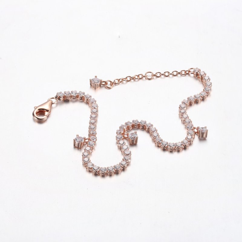 (kuva) PANDORA Sparkling Drops -tenniskoru - 582401C01 - Näytä 12