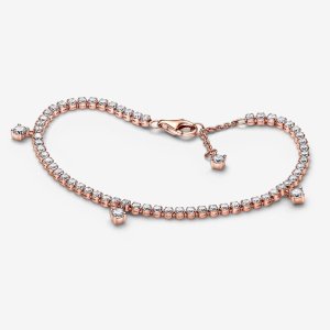 (kuva) PANDORA Sparkling Drops -tenniskoru - 582401C01