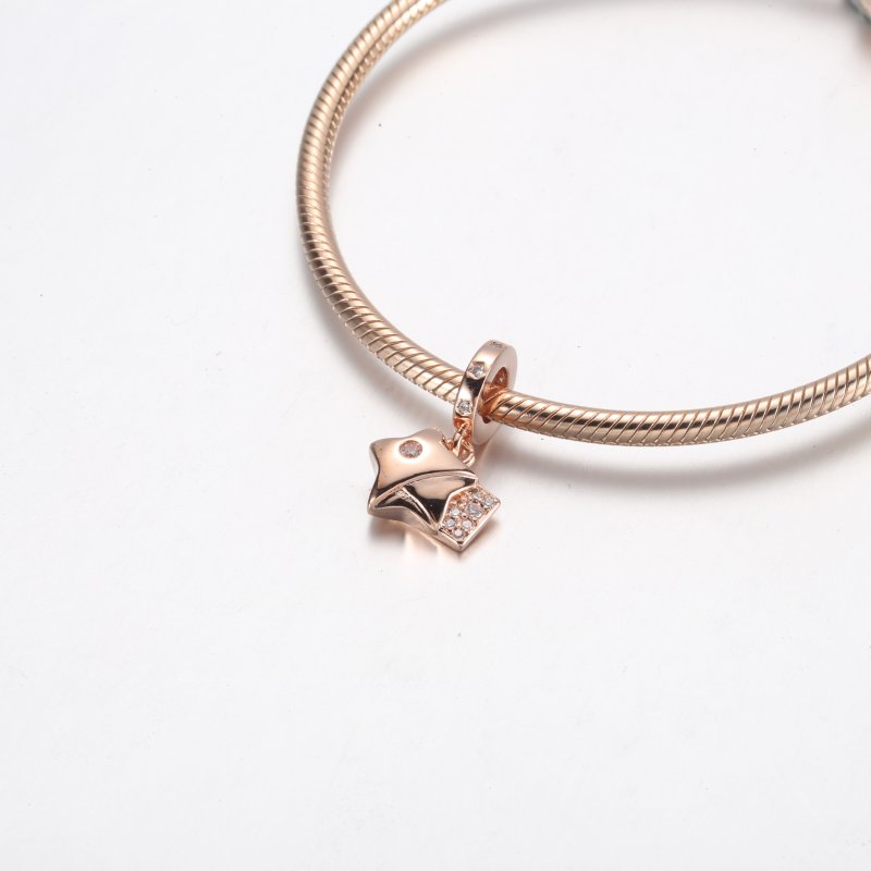 (kuva) Pandora Rose Gold Onnenlampi Ripustin - 782483C01 - Näytä 4
