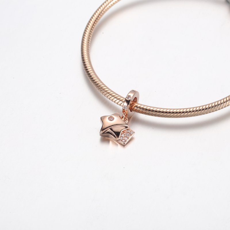 (kuva) Pandora Rose Gold Onnenlampi Ripustin - 782483C01 - Näytä 7