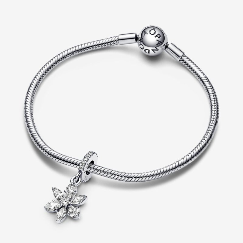 (kuva) PANDORA Sparkling Herbarium Cluster Dangle Charm - 792382C01 - Näytä 4