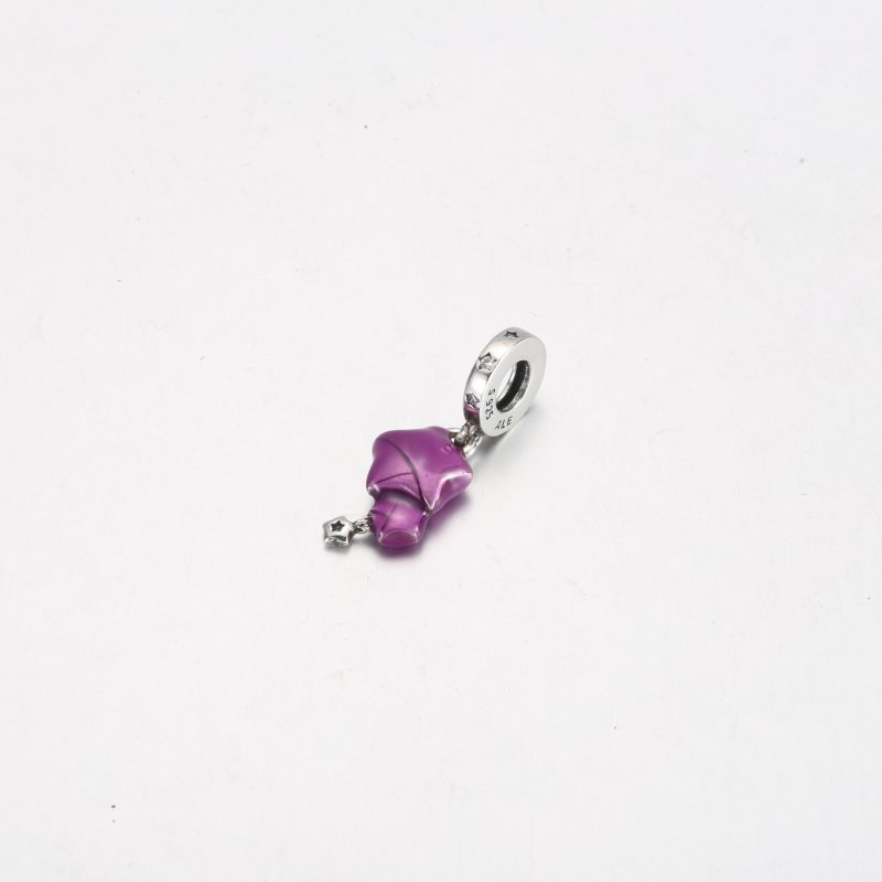 (kuva) Pandora Purple Lucky Star Pendant - 792487C01 - Näytä 3
